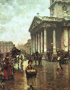 William Logsdail St.Martin in the Fields oil painting on canvas